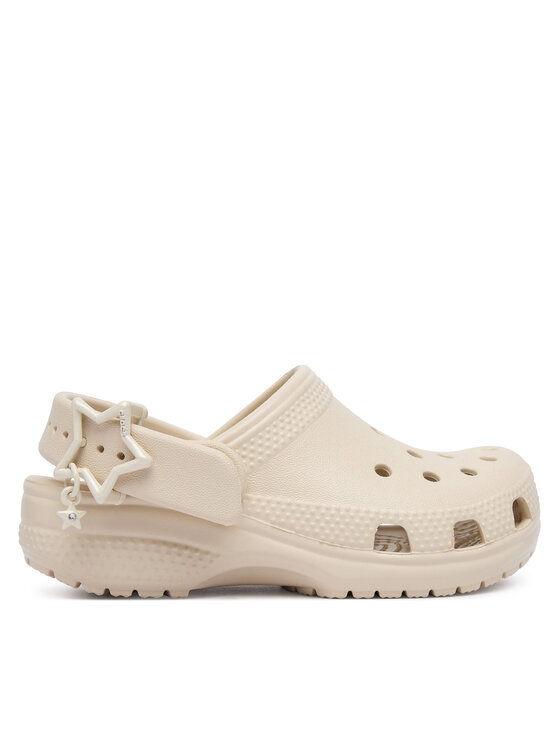 Crocs Crocs Шльопанці Classic Star Buckle Clog 214369 Світло-бежевий