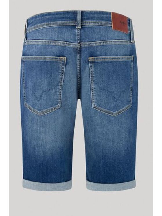 Pepe Jeans Pepe Jeans Šortky PM801081HU0 000 Tmavomodrá Regular Fit