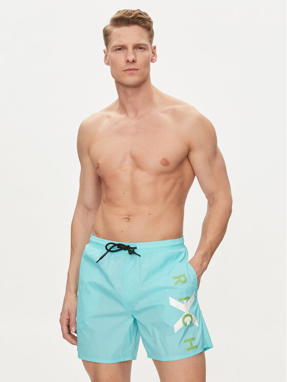 Richmond X Richmond X Plaukimo šortai Bulino UMP24222CO Mėlyna Regular Fit