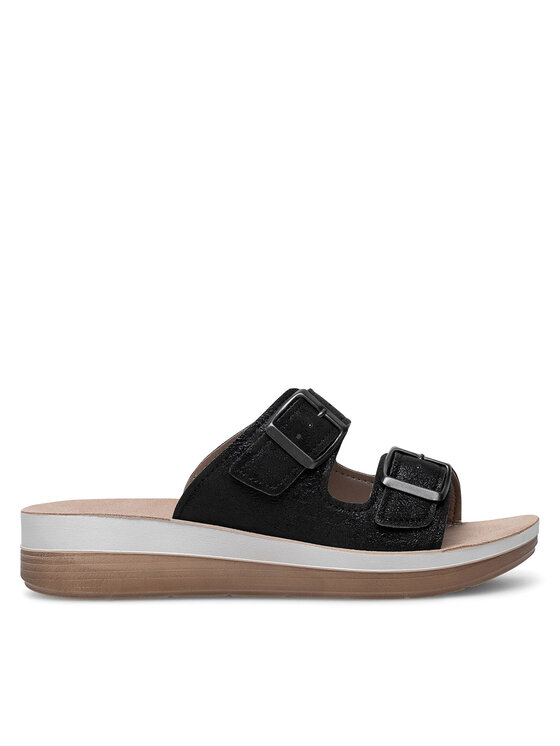 Inblu Inblu Klapki FT020400 Czarny