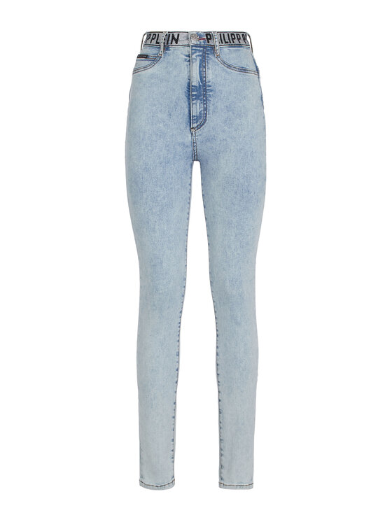 PHILIPP PLEIN PHILIPP PLEIN Jeansy 2675 Niebieski jasny Slim Fit