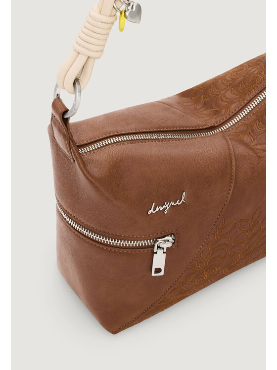 Desigual Desigual Τσάντα BAG_SIERRA CAMEL HUNTING Μπεζ