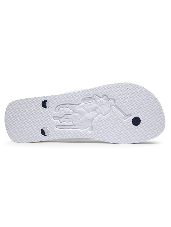 Polo Ralph Lauren Polo Ralph Lauren Šlepetės per pirštą Bolt 816830672002 Balta