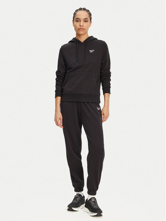 Reebok Reebok Melegítő alsó 100071691 Fekete Regular Fit