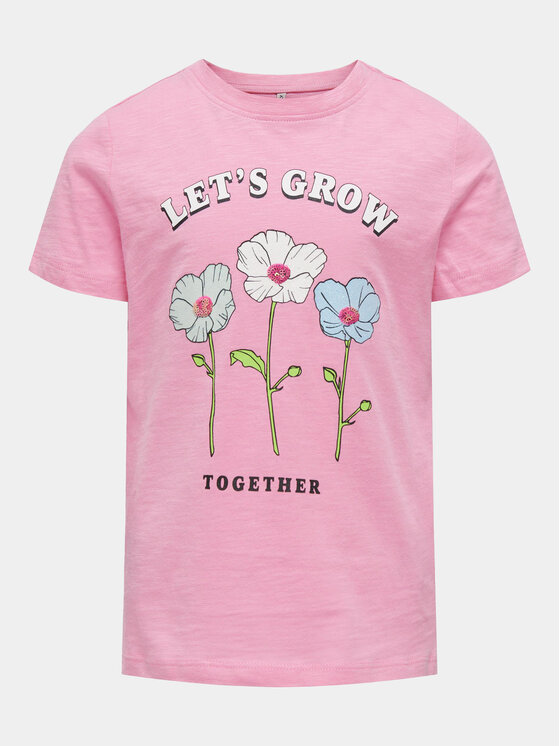 Kids ONLY Kids ONLY T-särk Bone 15317846 Roosa Regular Fit