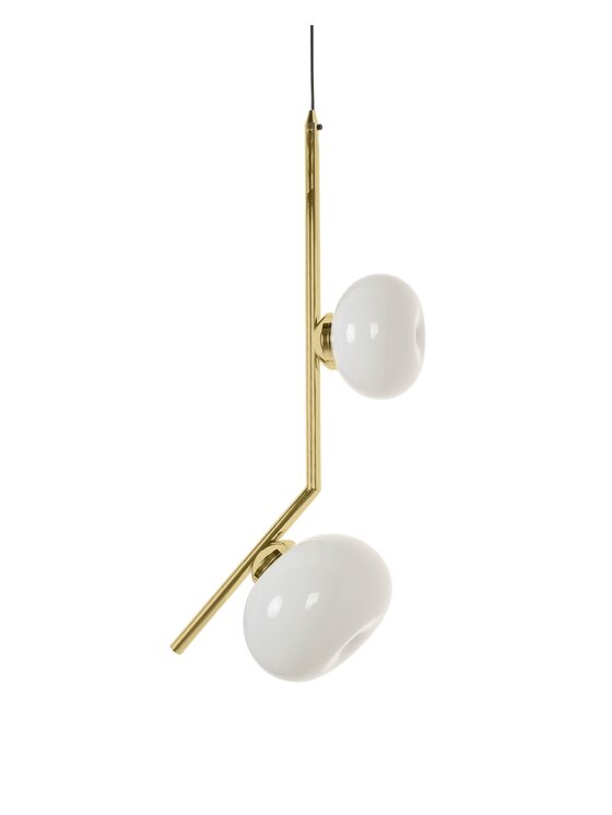 MIAhome MIAhome Lampa wisząca RUGIA złota Złoty