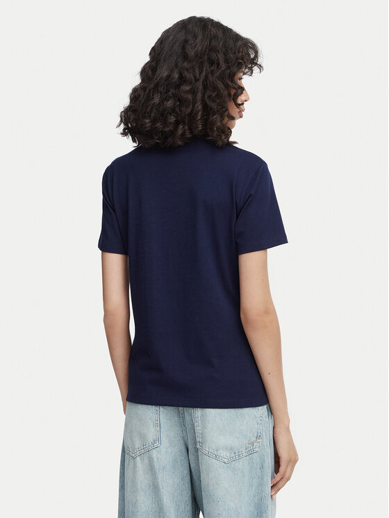 HUGO HUGO T-Shirt Damacia 8 50573353 Dunkelblau Regular Fit