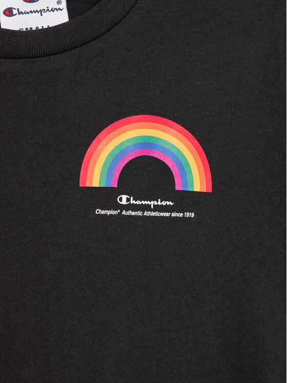 Champion Champion Футболка 306374 Чорний Regular Fit
