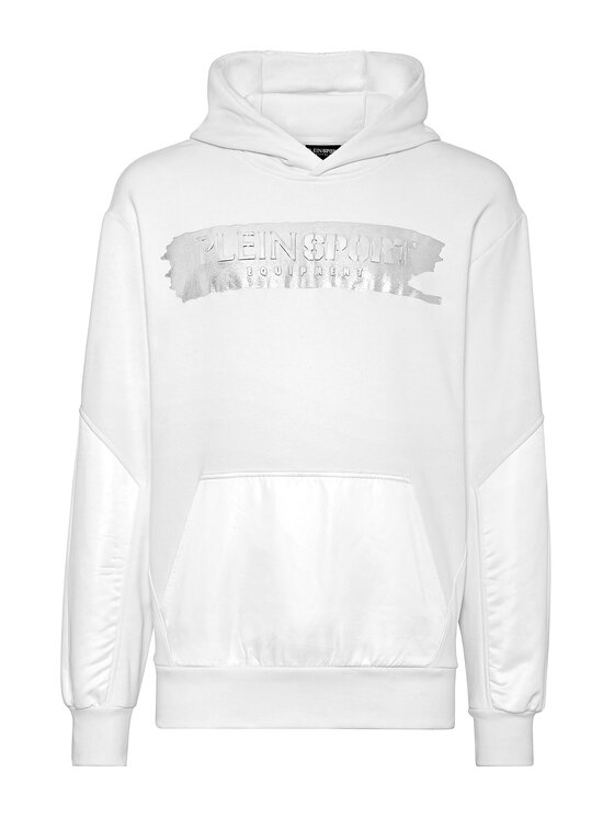 Plein Sport Plein Sport Mikina 1475 Biela Regular Fit