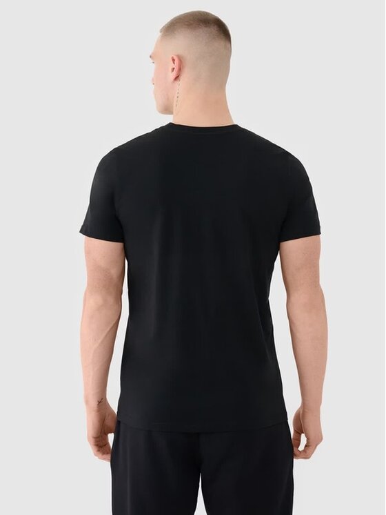4F 4F Komplet 3 t-shirtów 3P-SS-4FWMM00TTSHM2256-91S Kolorowy Regular Fit