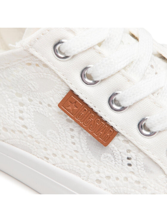 Big Star Shoes Big Star Shoes Tenniskingad W274925 Valge