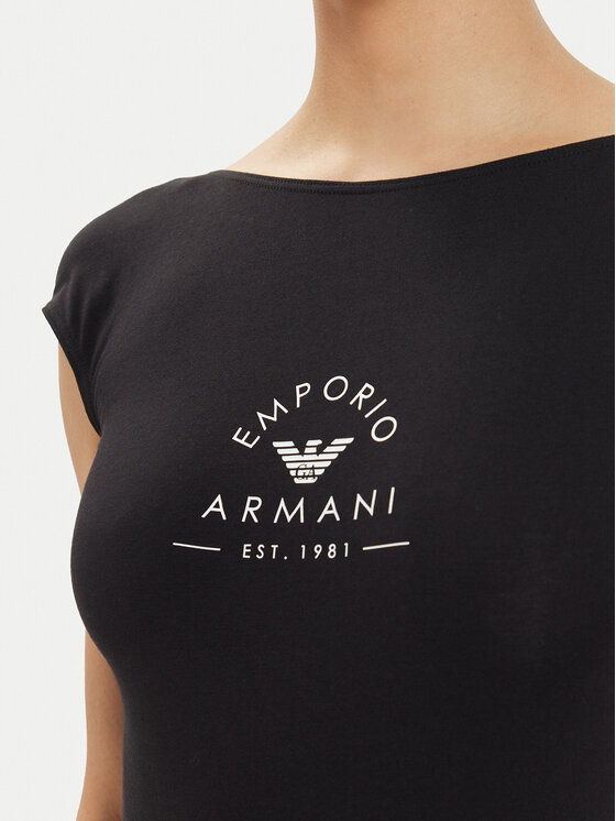 Emporio Armani Underwear Emporio Armani Underwear Bodijs 164798 4R227 00020 Melns Slim Fit