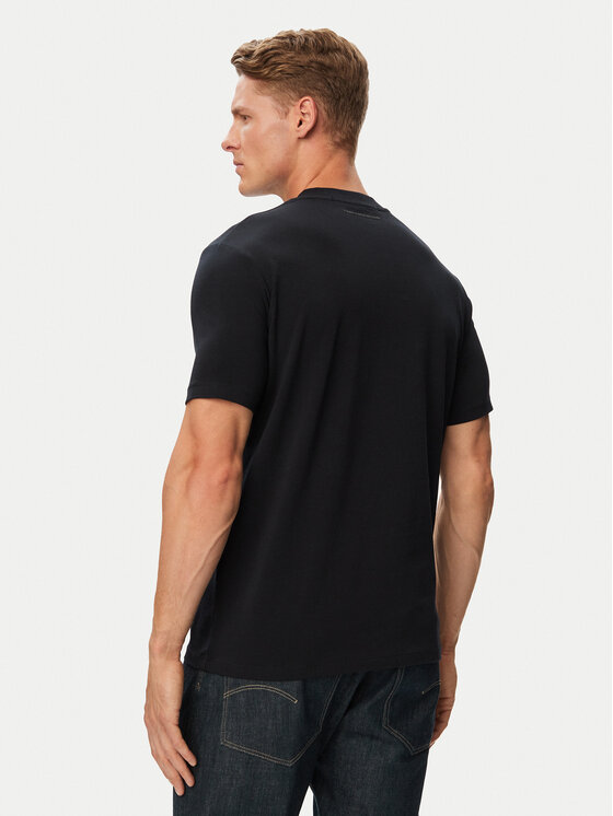 KARL LAGERFELD KARL LAGERFELD Majica 755750 563221 Mornarsko modra Regular Fit
