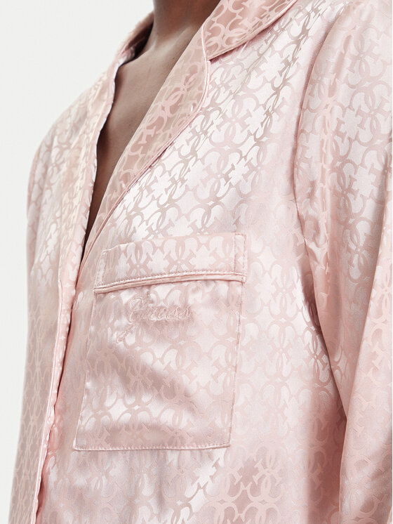 Guess Guess Pigiama O6BX03 W3501 Rosa Regular Fit