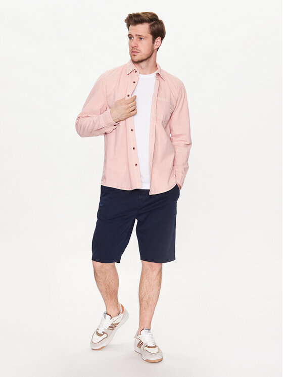 Camicia Tenefe 49047 25098 Corallo Regular Fit