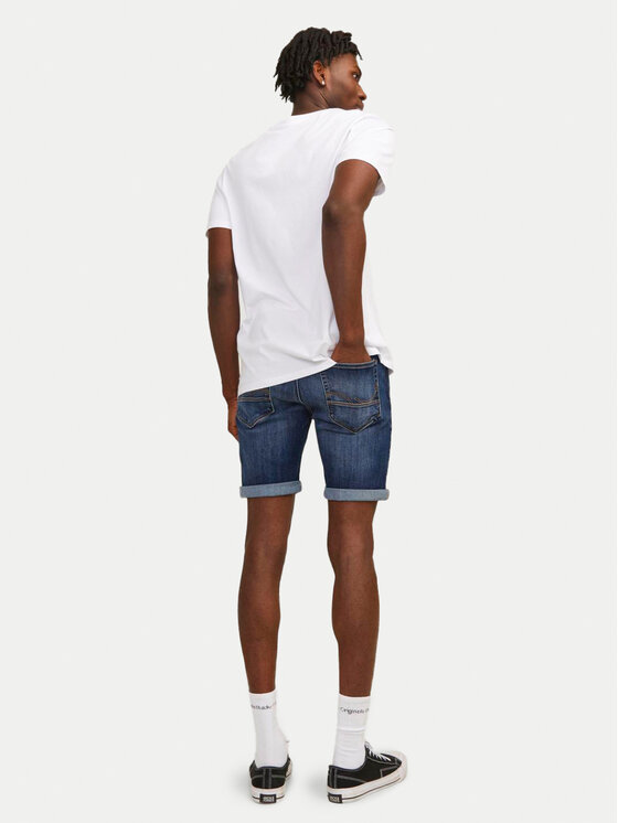 Jack&Jones Jack&Jones Kratke traperice Jjirick 12250489 Plava Regular Fit