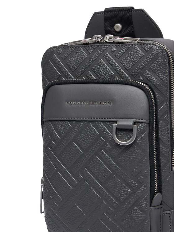 Tommy Hilfiger Tommy Hilfiger Somiņa Th Flag Slingpack AM0AM14430 Pelēks