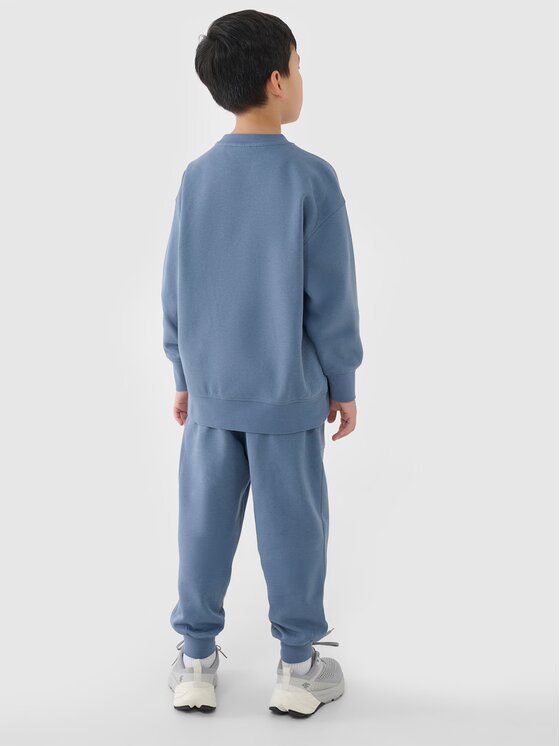 4F 4F Pantaloni da tuta 4FJRSS25TTROM1340-32S Blu Regular Fit