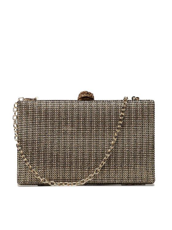 Kurt Geiger Kurt Geiger Дамска чанта Crystal Kensington Clutch 9102940609 Бежов