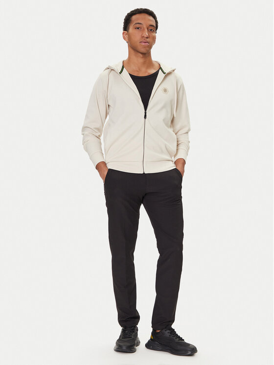 BOSS BOSS Mikina Saggy Future 50545581 Écru Relaxed Fit
