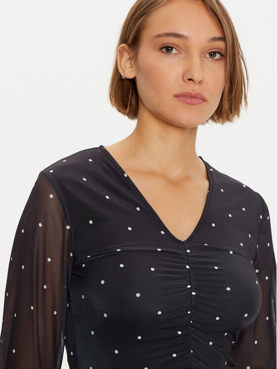 Karen by Simonsen Karen by Simonsen Koktel haljina Reem 10105156 Crna Regular Fit