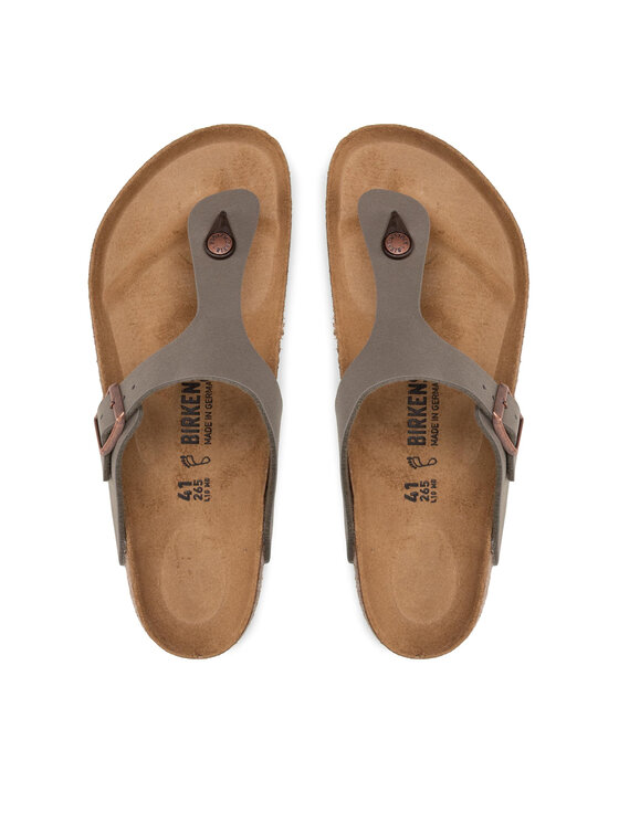 Birkenstock Birkenstock В'єтнамки Gizeh 0043391 Сірий