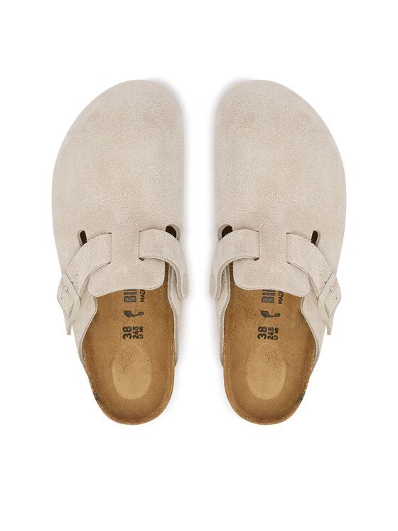 Birkenstock Birkenstock Klapki Boston 1031662 Beżowy