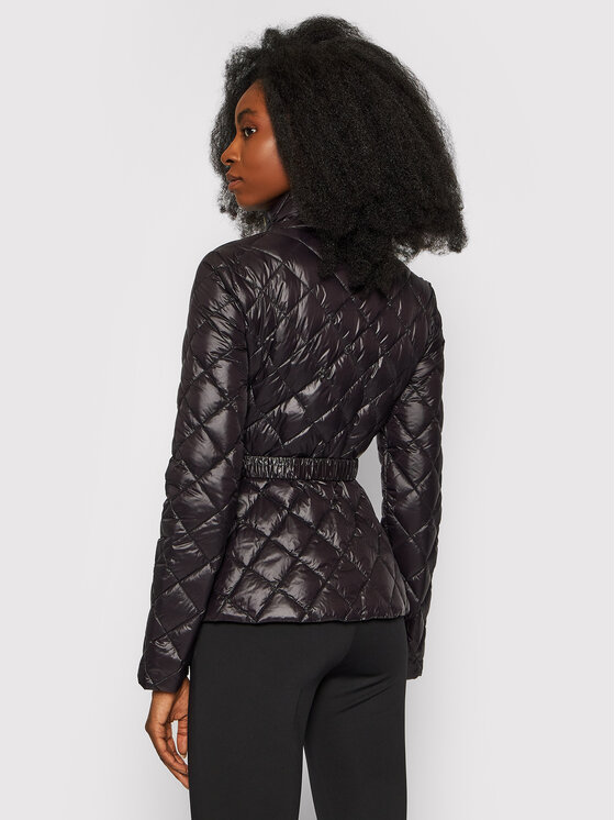 Patrizia Pepe Patrizia Pepe Пухено яке 8S0392/A503-K103 Черен Regular Fit