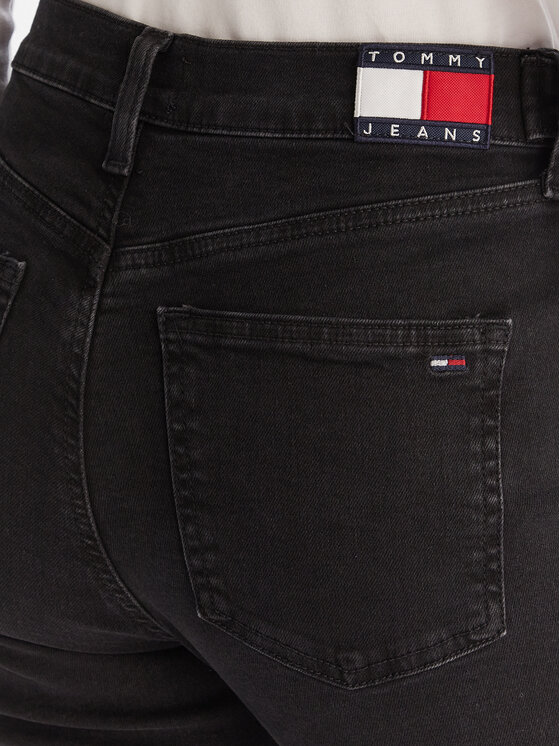 Tommy Jeans Tommy Jeans Traperice Sylvia DW0DW20503 Crna Flare Fit