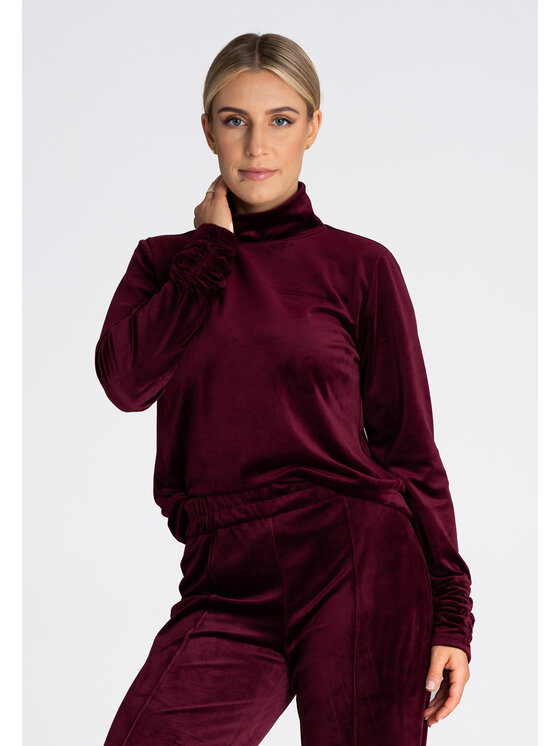 FIGL FIGLFIGL Felpa M967 Bordeaux Regular Fit
