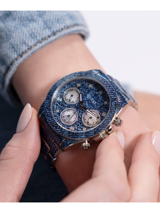 Guess Guess Hodinky GW0750L1 Modrá