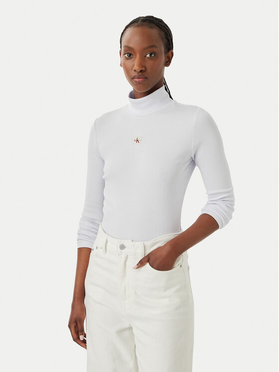 Calvin Klein Jeans Calvin Klein Jeans Golfas LV047D203G Šviesiai violetinė Slim Fit