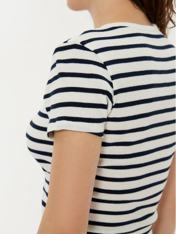 Tommy Jeans Tommy Jeans T-Shirt DW0DW19502 Kolorowy Slim Fit