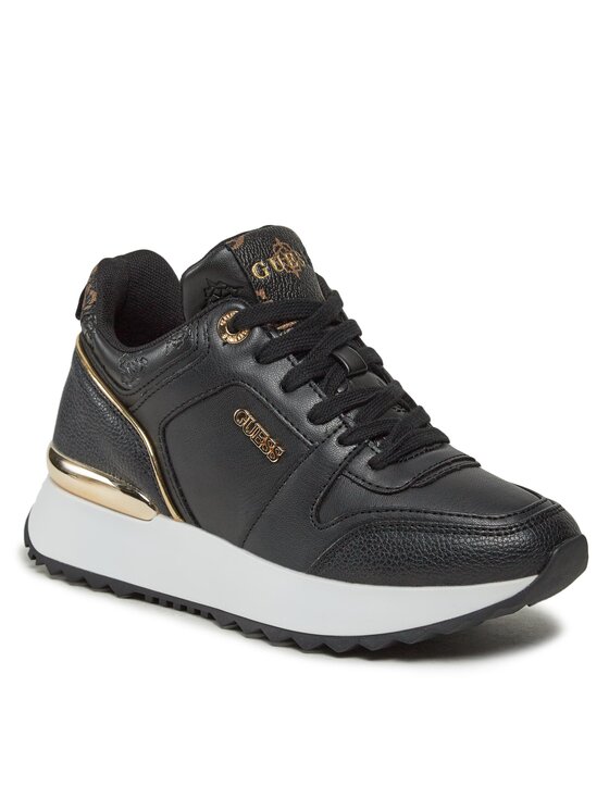 Guess Guess Tenisice Kaddy FL8DDY ELE12 Crna