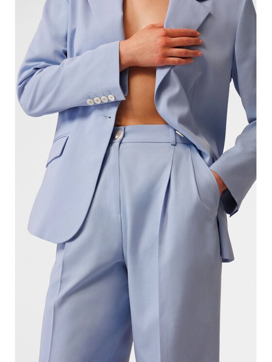 LE POSSÉ LE POSSÉ Pantalone da abito SGZWS Blu Regular Fit