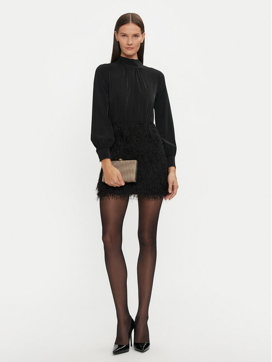 Gaudi Gaudi Coctailkleid 421FD15007 Schwarz Regular Fit