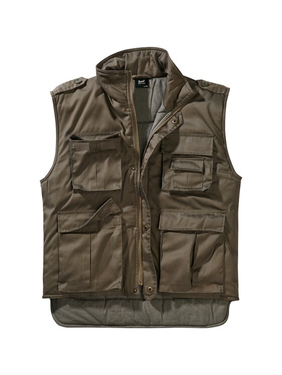 Brandit Brandit Kamizelka 4014.1.XL Zielony Regular Fit