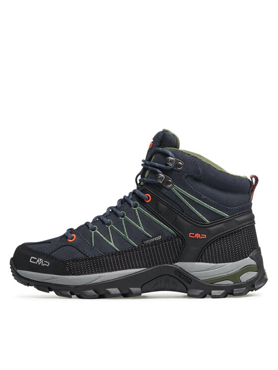 CMP CMP Trekking Rigel Mid Trekking Shoe Wp 3Q12947 Tamnoplava