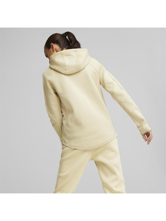 Puma Puma Bluza 673085 Beżowy Regular Fit