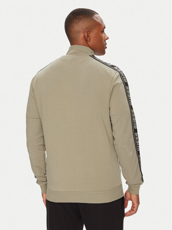 Guess Guess Felpa Z2YQ12 K6ZS1 Verde Regular Fit