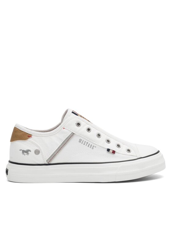 Mustang Mustang Sneakers aus Stoff 1272-402 Weiß