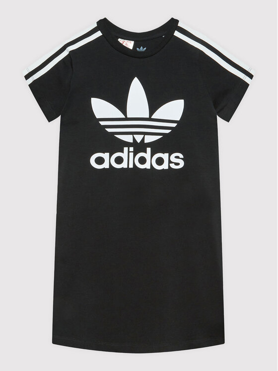 adidas adidas Kleid für den Alltag adicolor HK0289 Schwarz Slim Fit