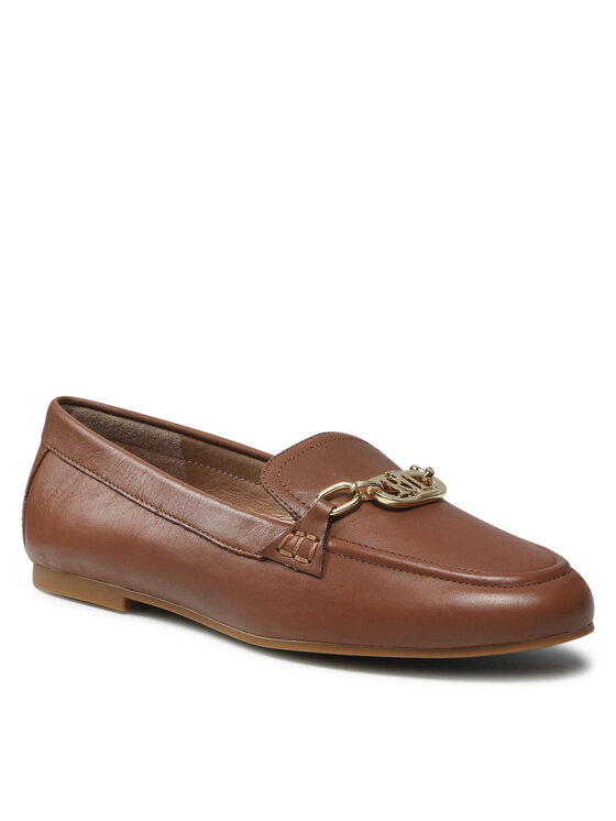 LAUREN RALPH LAUREN LAUREN RALPH LAUREN Loafersy Averi 802834983002 Hnědá