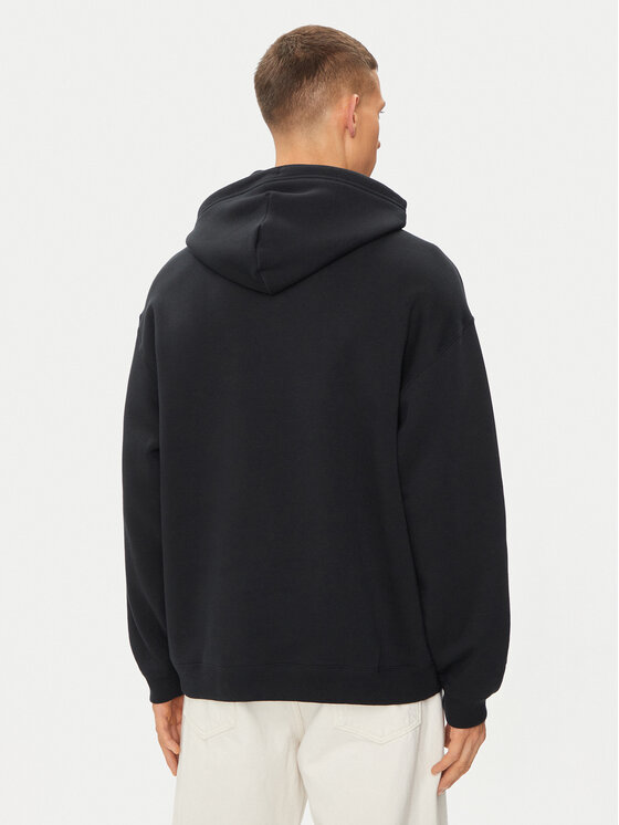 Converse Converse Majica dugih rukava M Cons Hoodie 10026148-A01 Crna Regular Fit