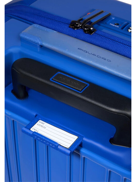 Piquadro Piquadro Valigia media bv4425pop-blu Blu