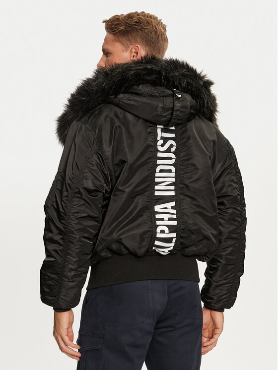 Alpha Industries Alpha Industries Зимно яке 113145 Черен Regular Fit