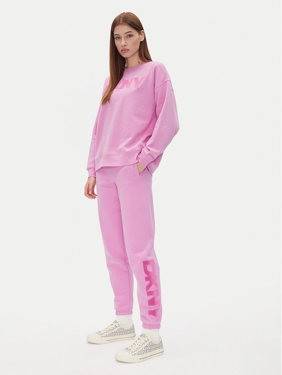 DKNY Sport DKNY Sport Majica dugih rukava DP5T1140 Ružičasta Regular Fit