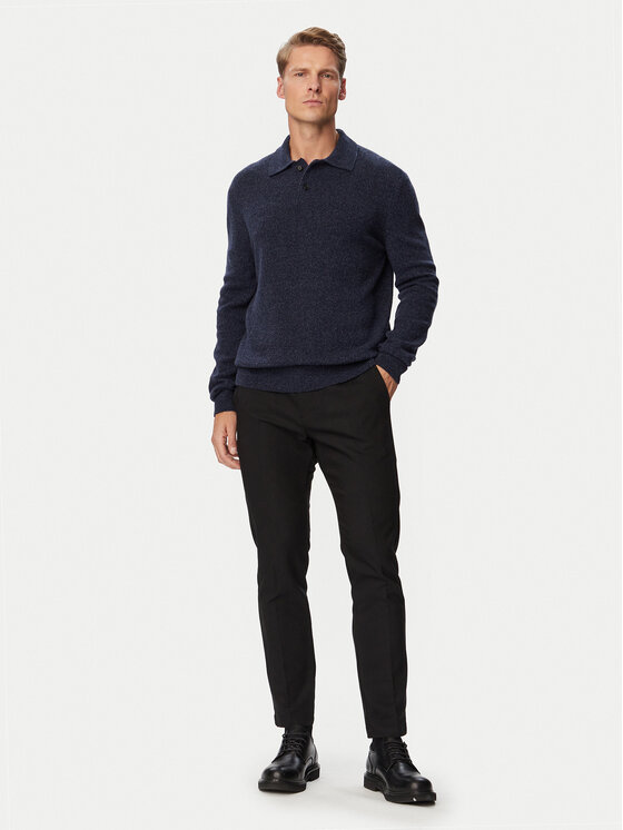 BOSS BOSS Maglione C-Folpe 50570662 Blu scuro Regular Fit