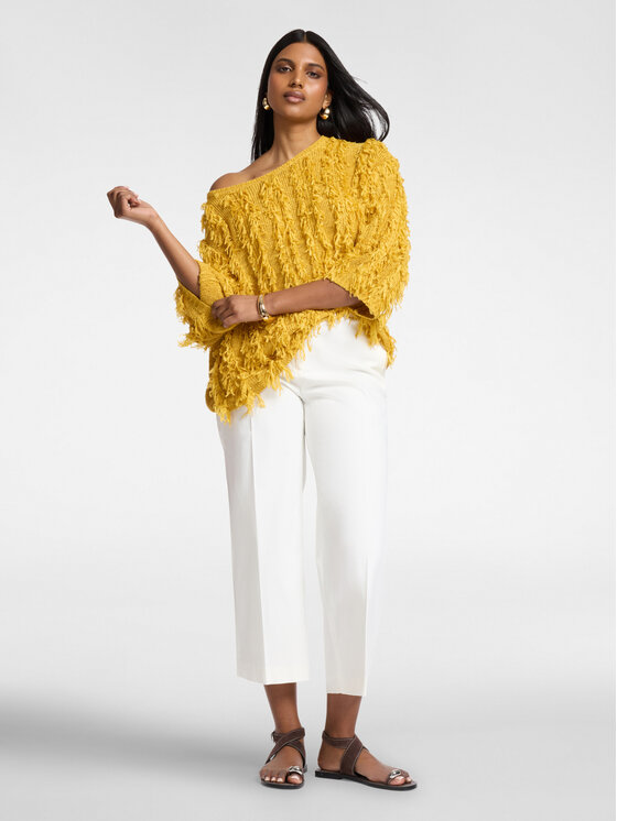 Elena Mirò Elena Mirò Maglione M548E001929N018 Giallo Boxy Fit
