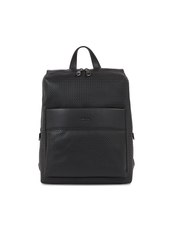 Calvin Klein Ruksak Minimalism Squared Bp Mono K50K510802 Čierna